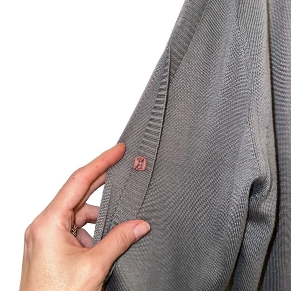 ‼️CLEARANCE ‼️ LAST CHANCE‼️ MYN Grey Cardigan size Men’s 2XL - Picture 12 of 17